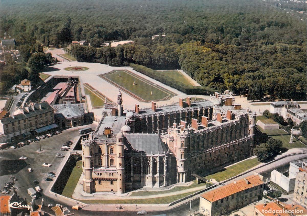 Postales: Postal de Vista A&eacute;rea del Castillo de Saint-Germain-en-Laye Francia