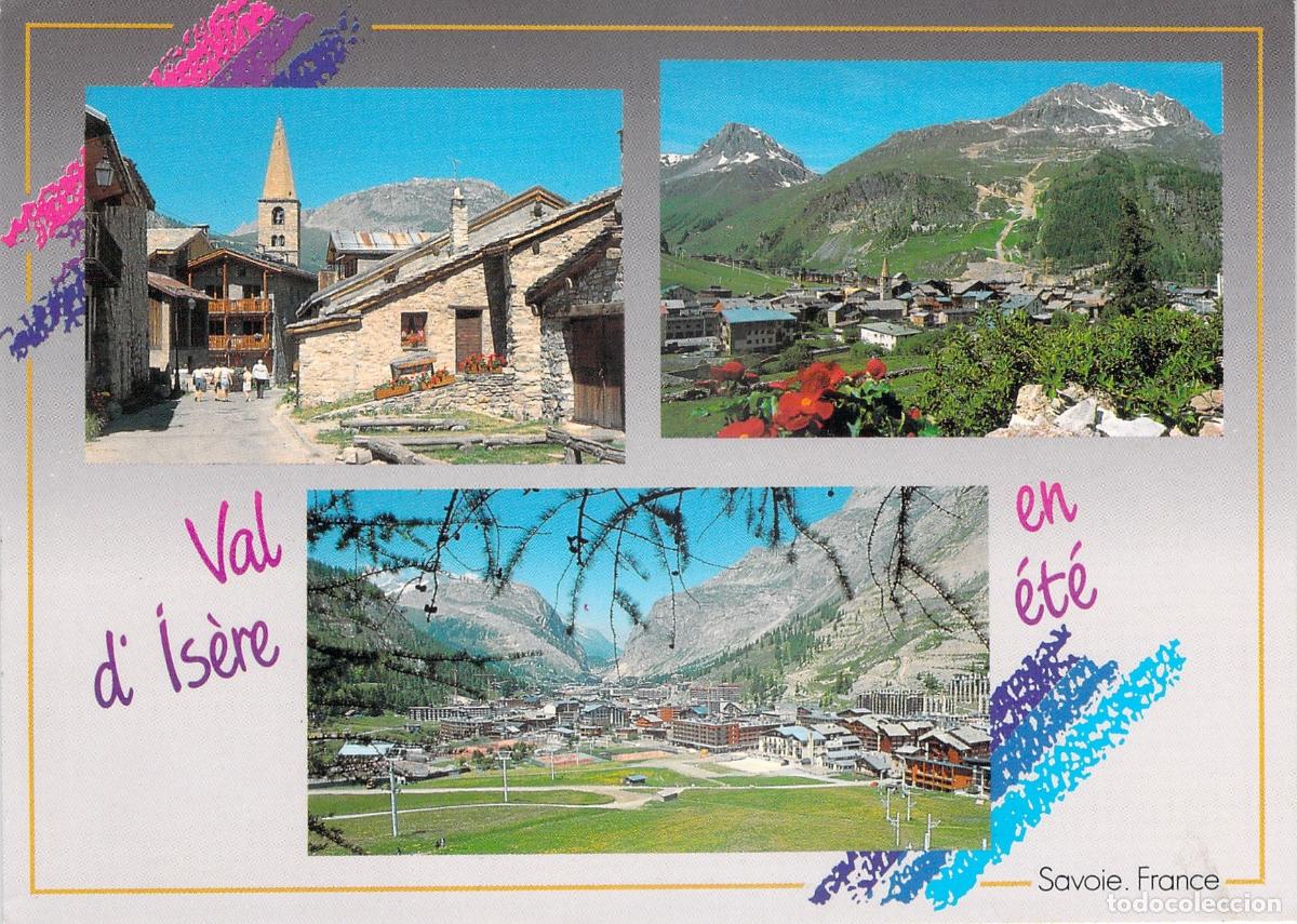 Postales: Postal de Val d'Is&egrave;re en Verano, Alpes de Saboya Francia