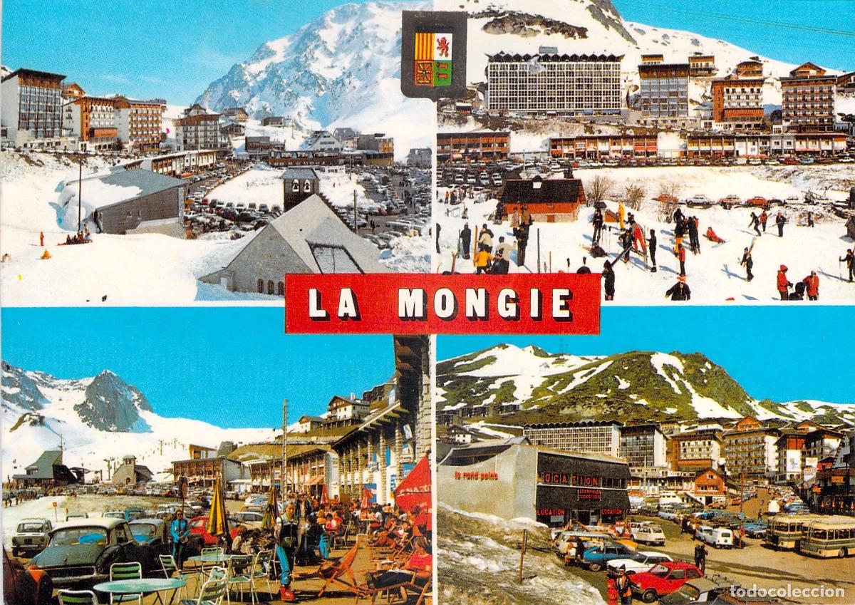 Postales: Postal de La Mongie Estaci&oacute;n de Esqu&iacute; Pirineos Francia Multivista