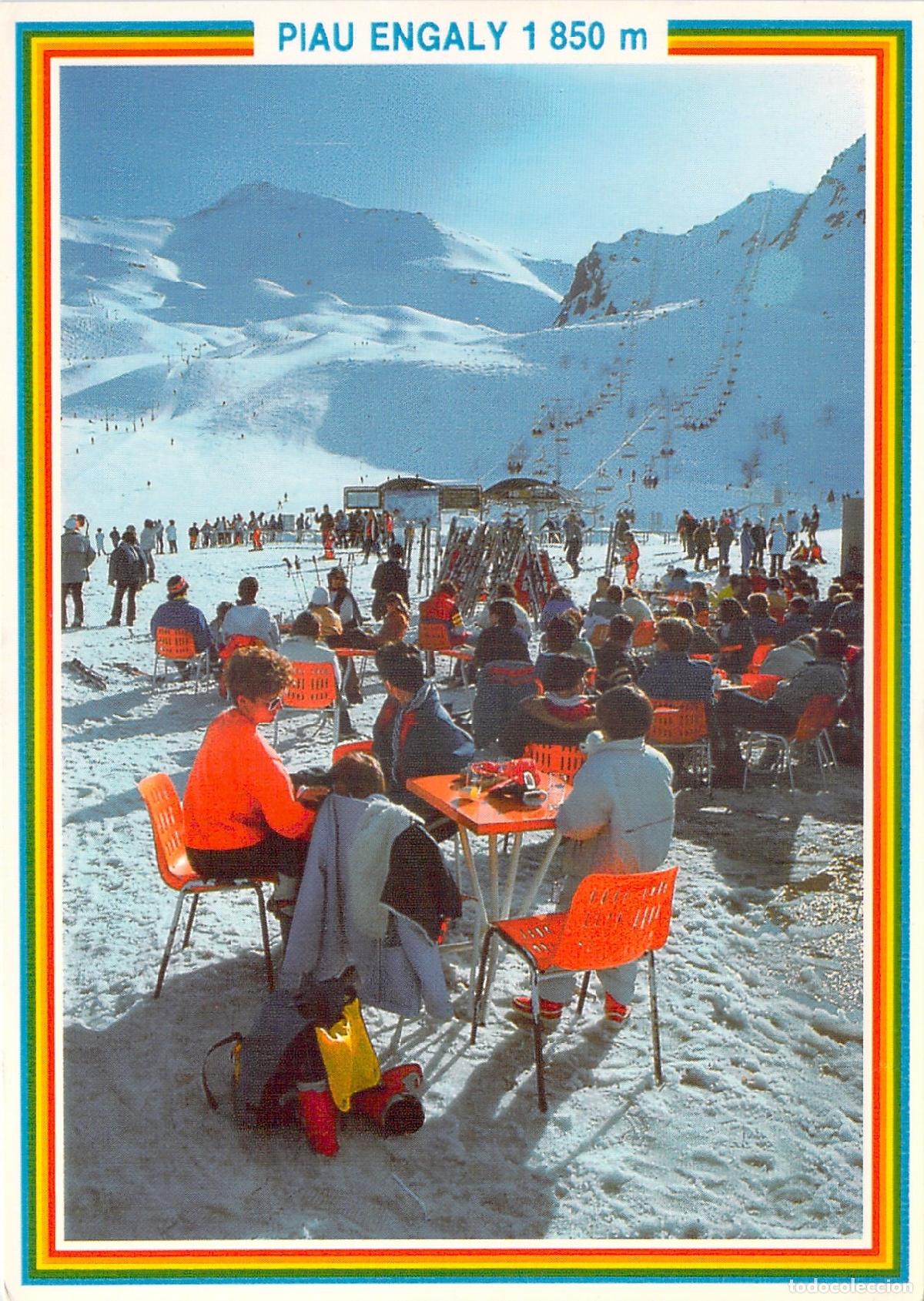 Postales: Postal Estaci&oacute;n de Esqu&iacute; Piau-Engaly Pirineos Francia