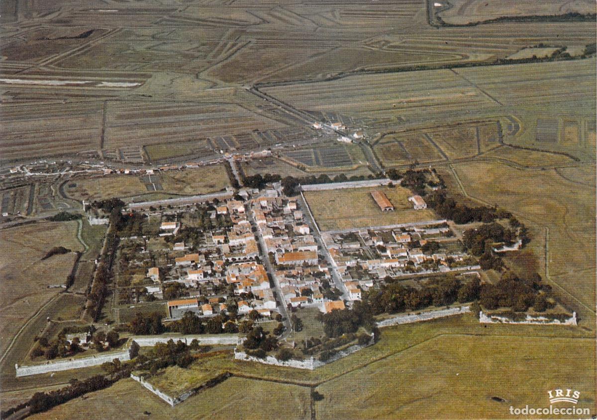 Postales: Postal de Vista A&eacute;rea de la Antigua Fortaleza de Brouage