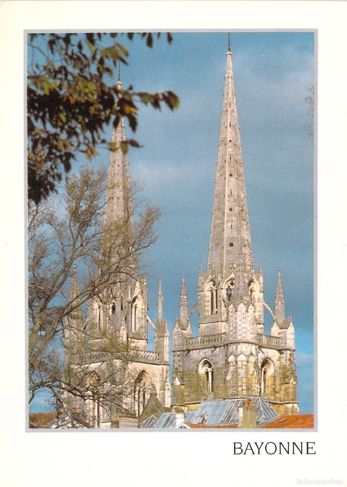 Postales: Postal de la Catedral de Bayona, Pirineos Atl&aacute;nticos