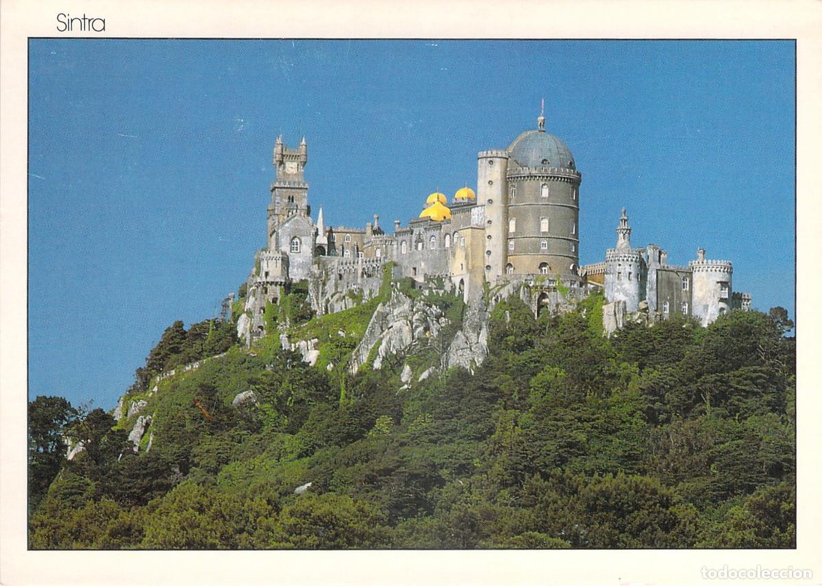 Postales: Postal de Sintra Palacio Nacional de la Pena Portugal