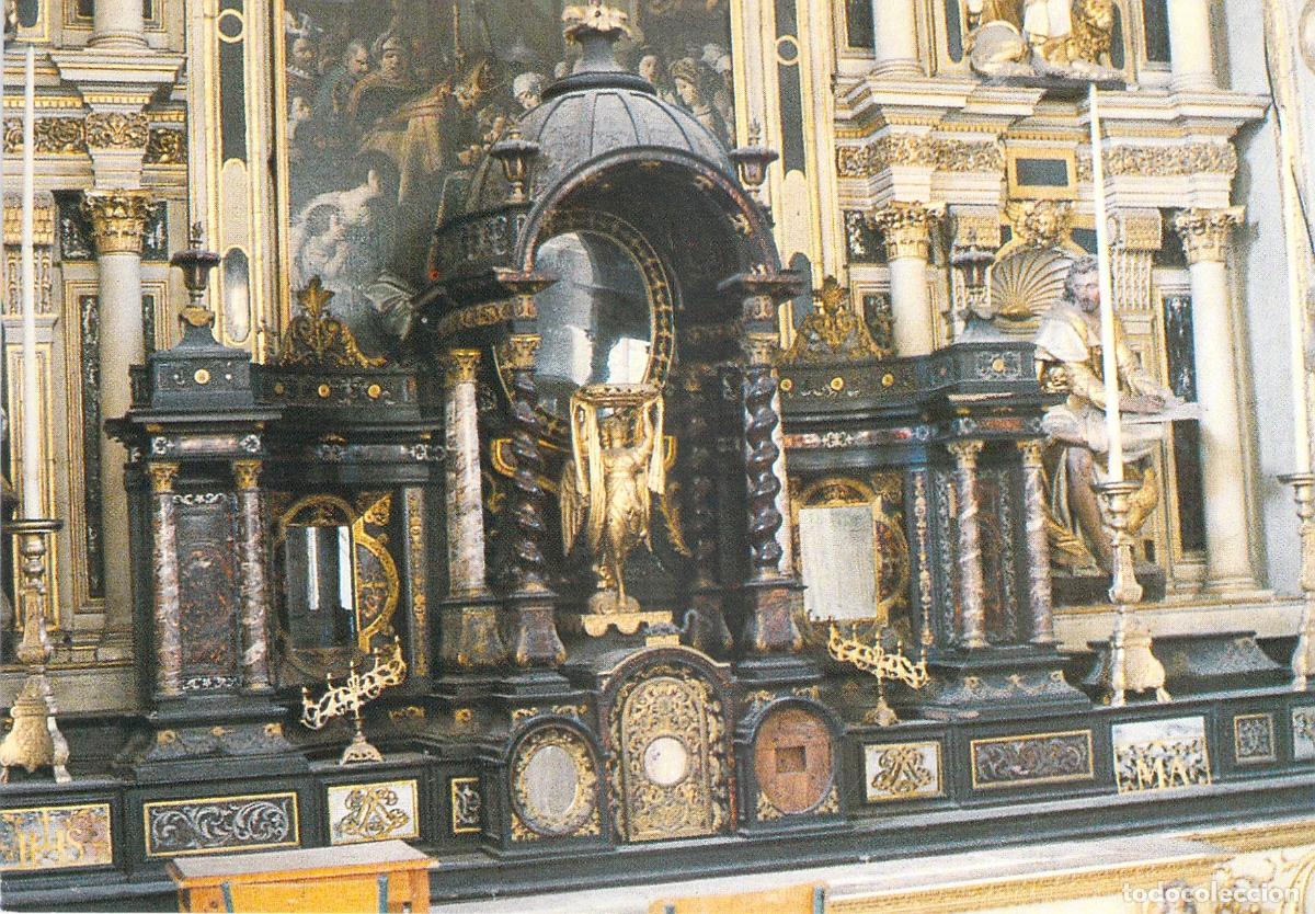 Postales: Postal del Tabern&aacute;culo de la Capilla del Colegio Henri IV en Poitiers
