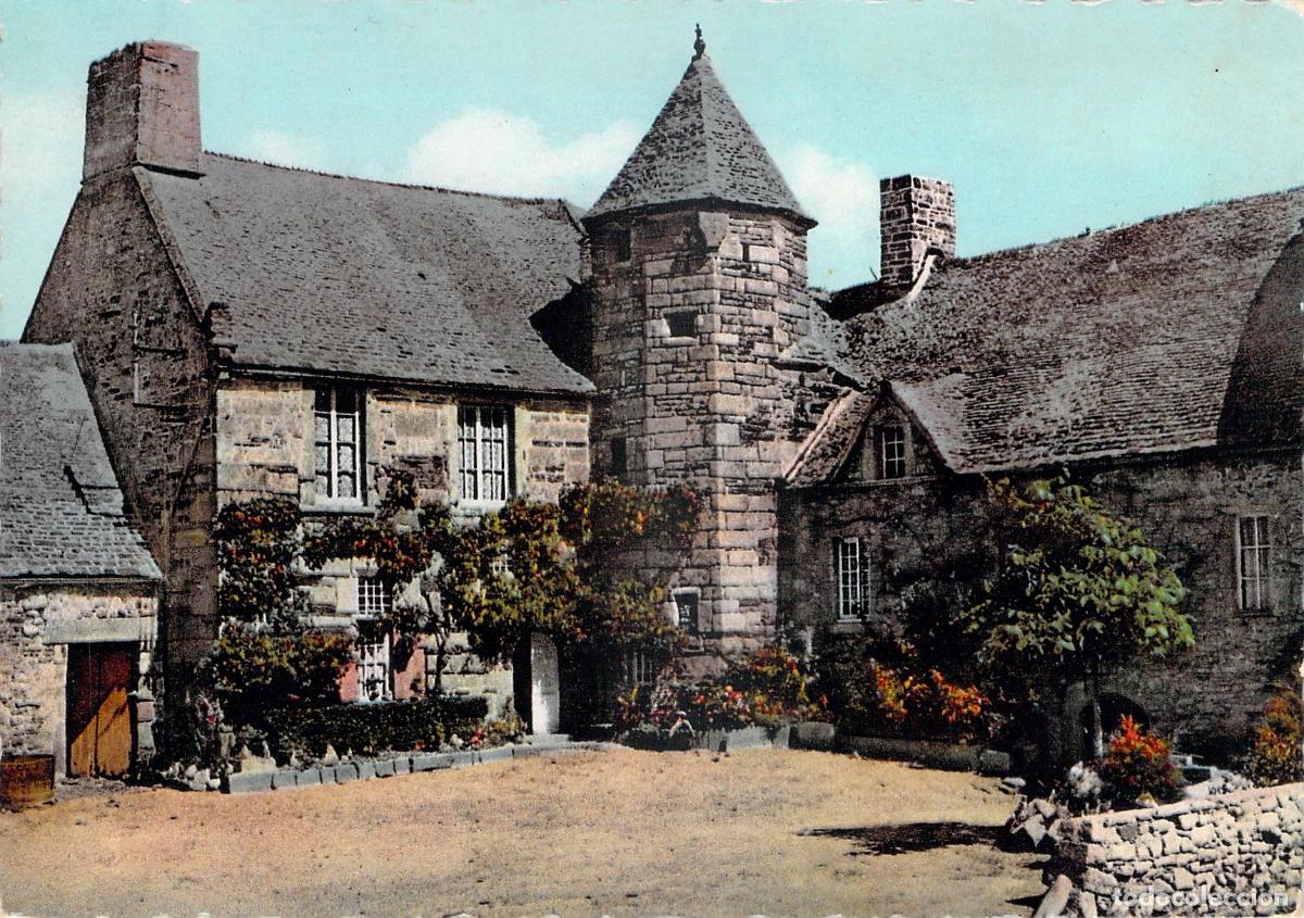 Postales: Postal de la Antigua Mansi&oacute;n de Le Rozel en Normand&iacute;a
