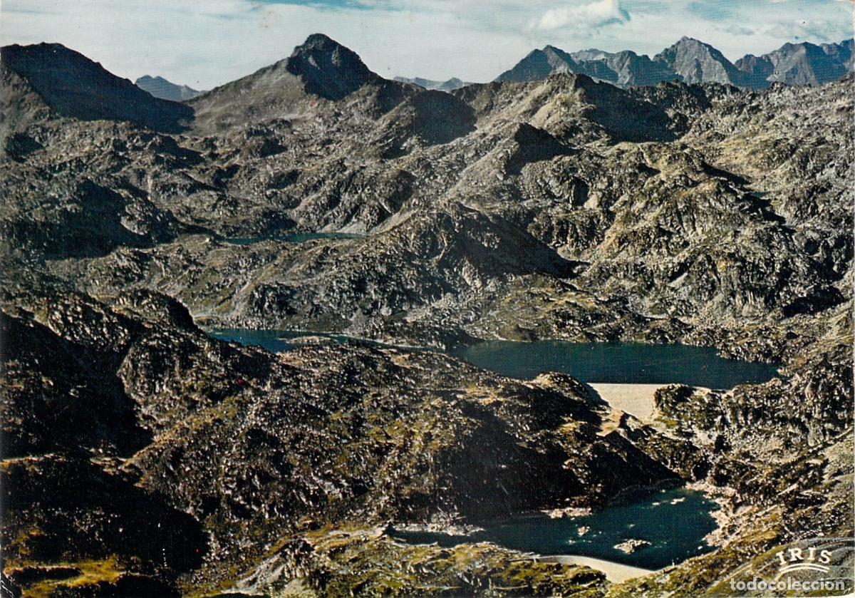 Postkarten: Postal de los Pirineos, Lagos de Aumar y Aubert