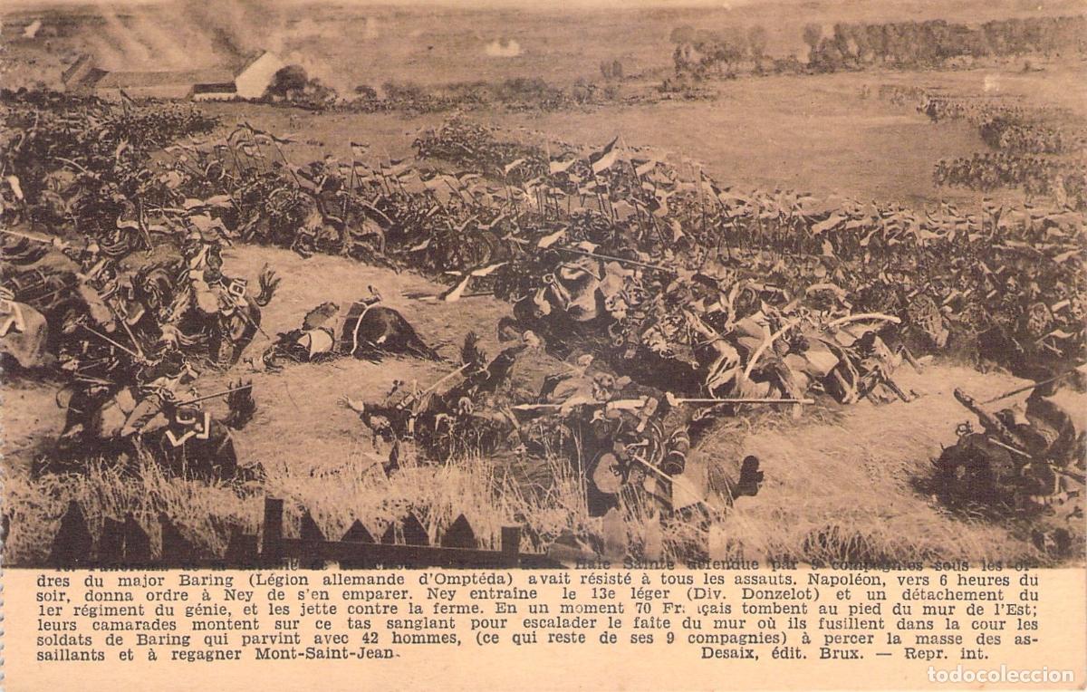 Postais: Postal Hist&oacute;rica del Panorama de la Batalla de Waterloo B&eacute;lgica