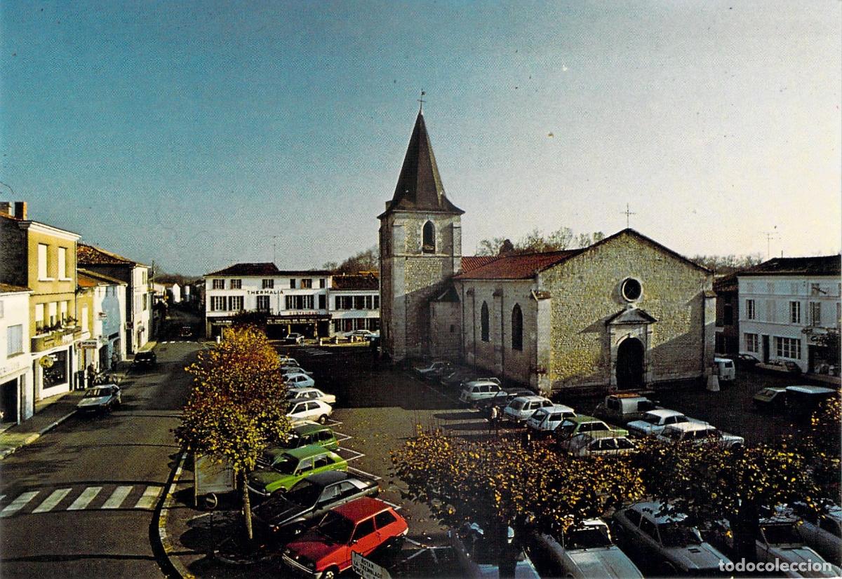 Postales: Postal de la Iglesia de Saujon, Charente-Maritime, Francia
