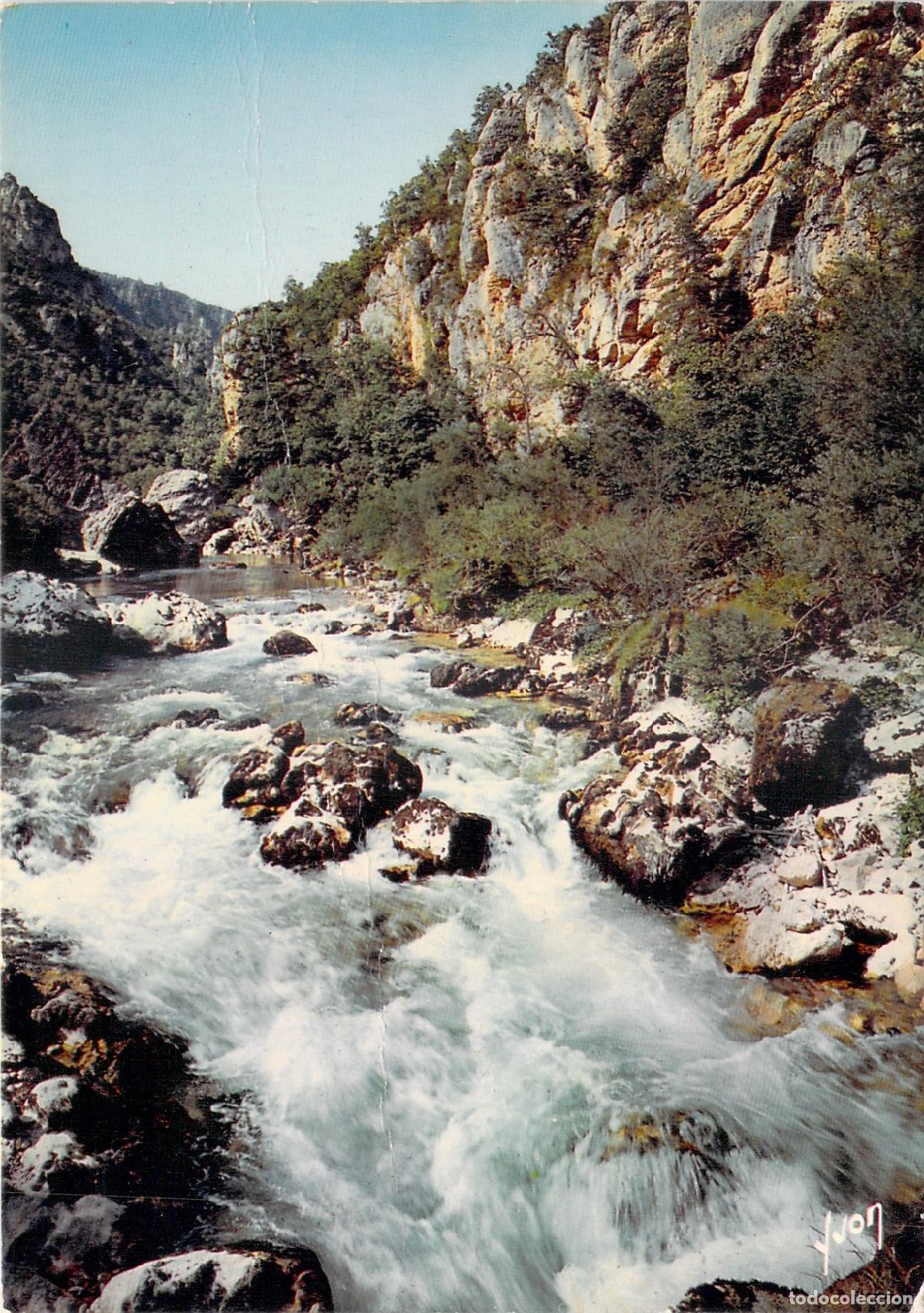 Postales: Postal de las Gargantas del Tarn, Pas de Soucy, Francia