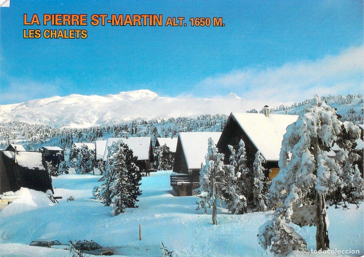 Postales: Postal de La Pierre Saint-Martin Chalets en Pirineos