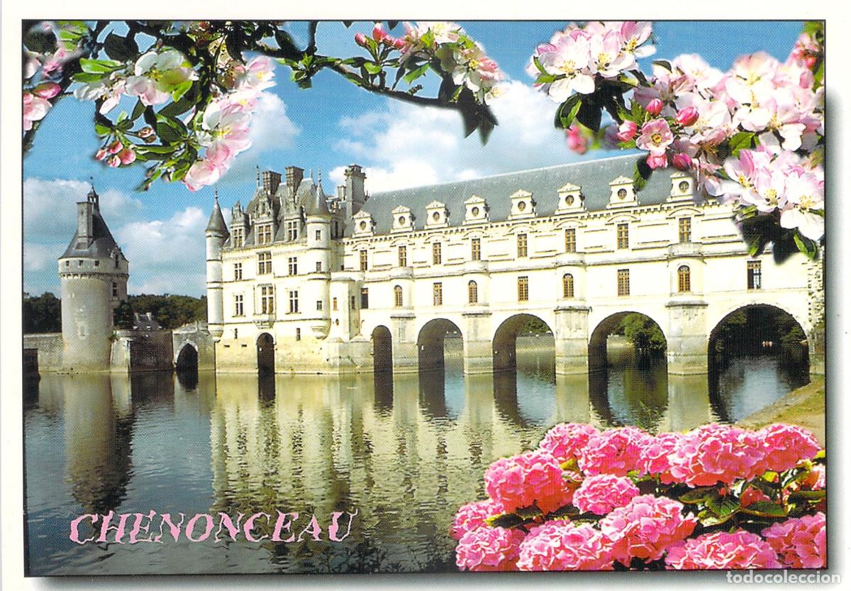 Postales: Postal Castillo de Chenonceau Francia Valle del Loira