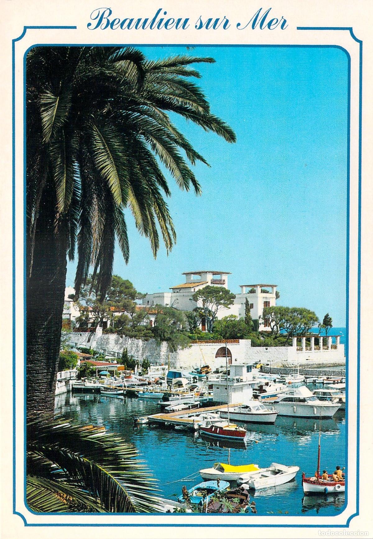 Postales: Postal de Beaulieu-sur-Mer Francia Puerto de la Fourmiga