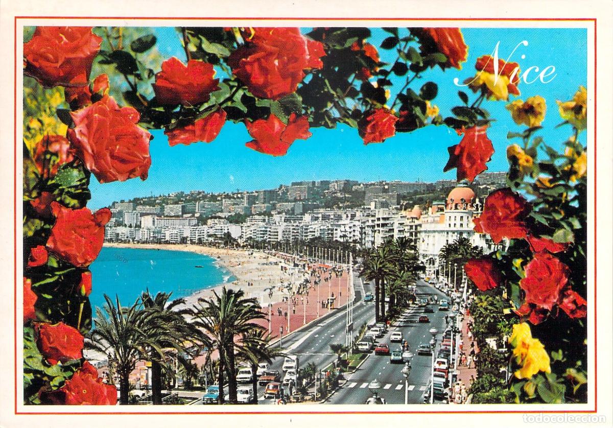 Postales: Postal de Niza Francia La Promenade des Anglais Costa Azul