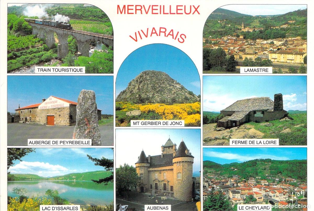 Postales: Postal Tur&iacute;stica de Vivarais, Ard&egrave;che, Francia