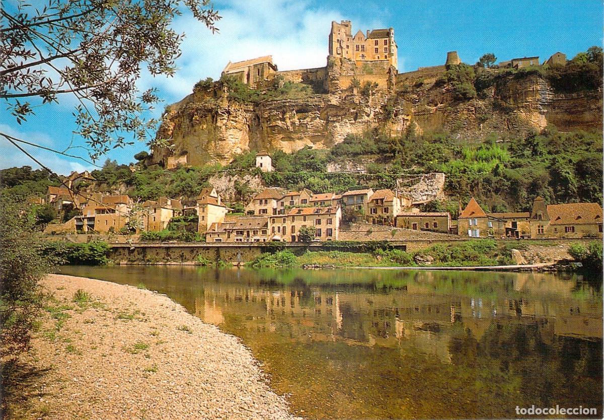 Postales: Postal de Beynac-et-Cazenac y su Castillo sobre el R&iacute;o Dordo&ntilde;a
