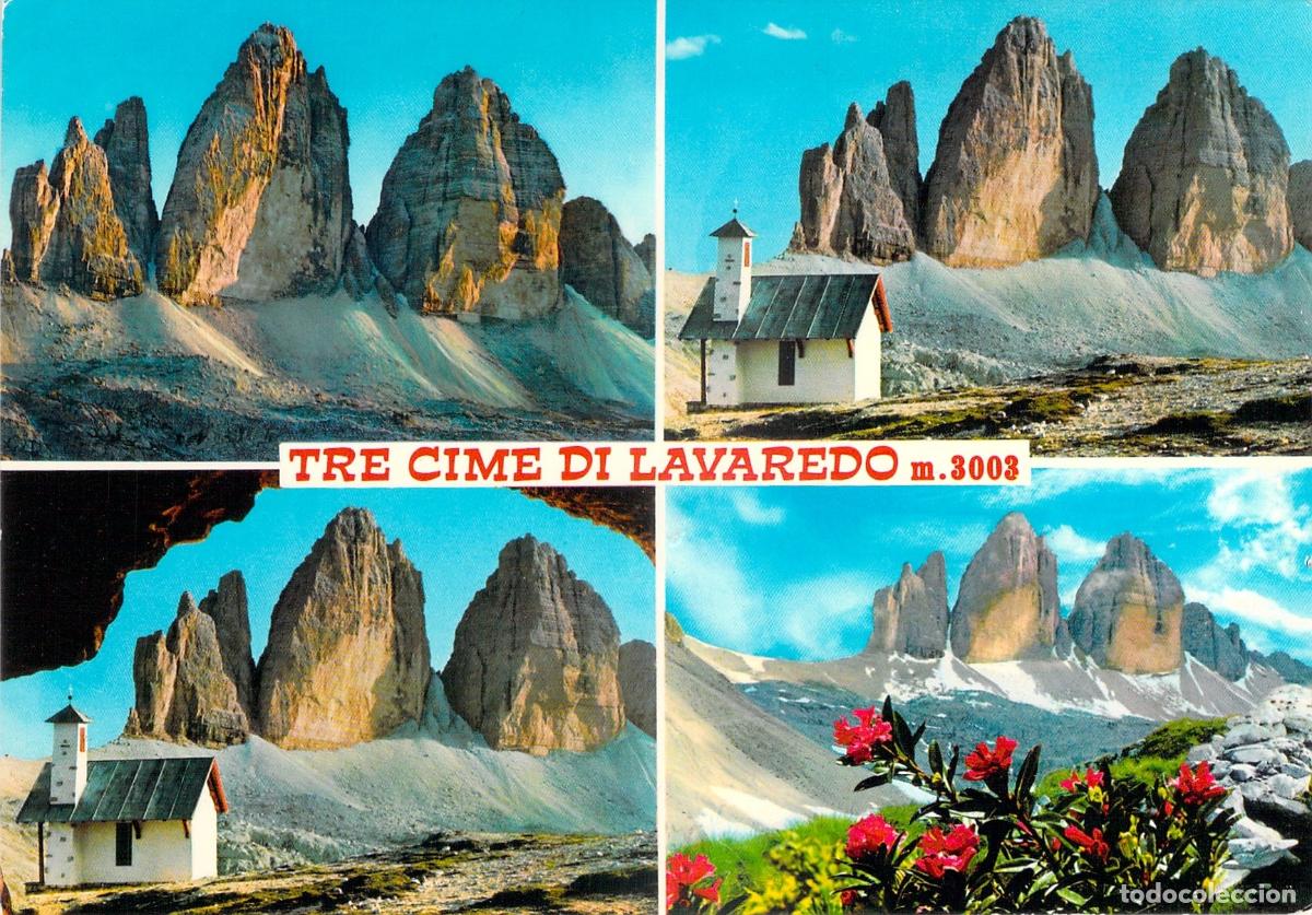 Postales: Postal de las Tre Cime di Lavaredo, Dolomitas, Italia
