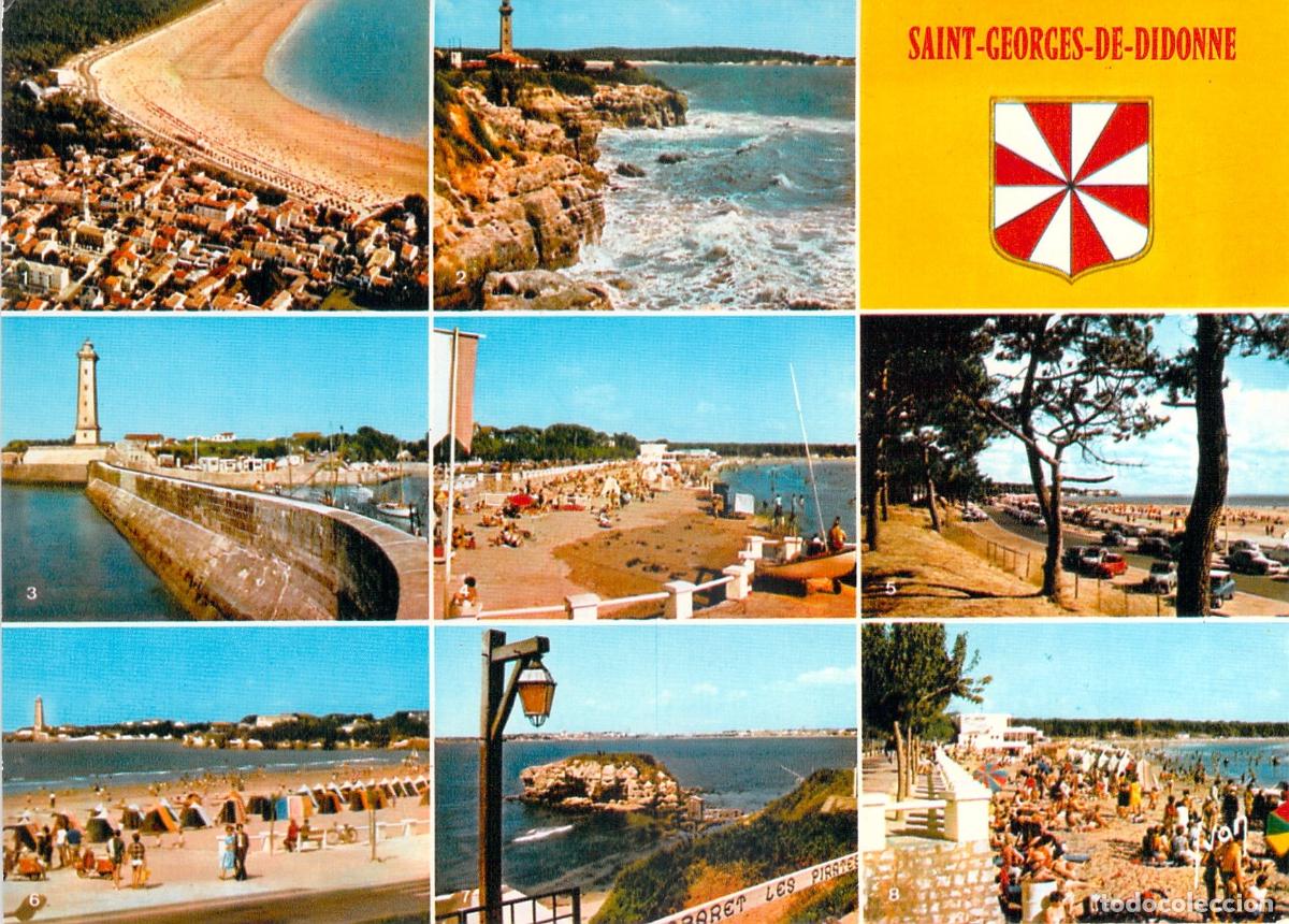 Postales: Postal Multivista de Saint-Georges-de-Didonne Francia