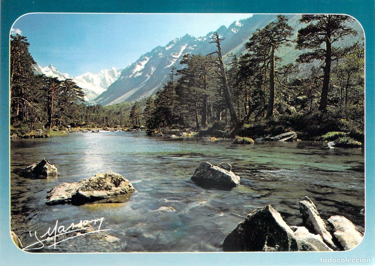 Cartoline: Postal Valle de Gaube Lago des Huats Cauterets Pirineos
