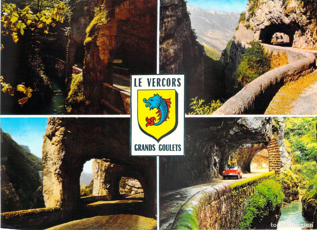 Cartoline: Postal de Le Vercors Route des Grands Goulets Francia
