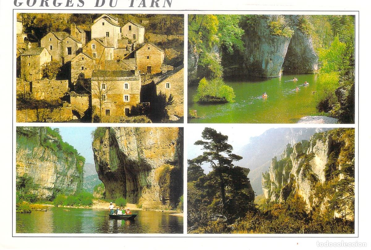 Cartoline: Postal Multivista de las Gorges du Tarn Francia