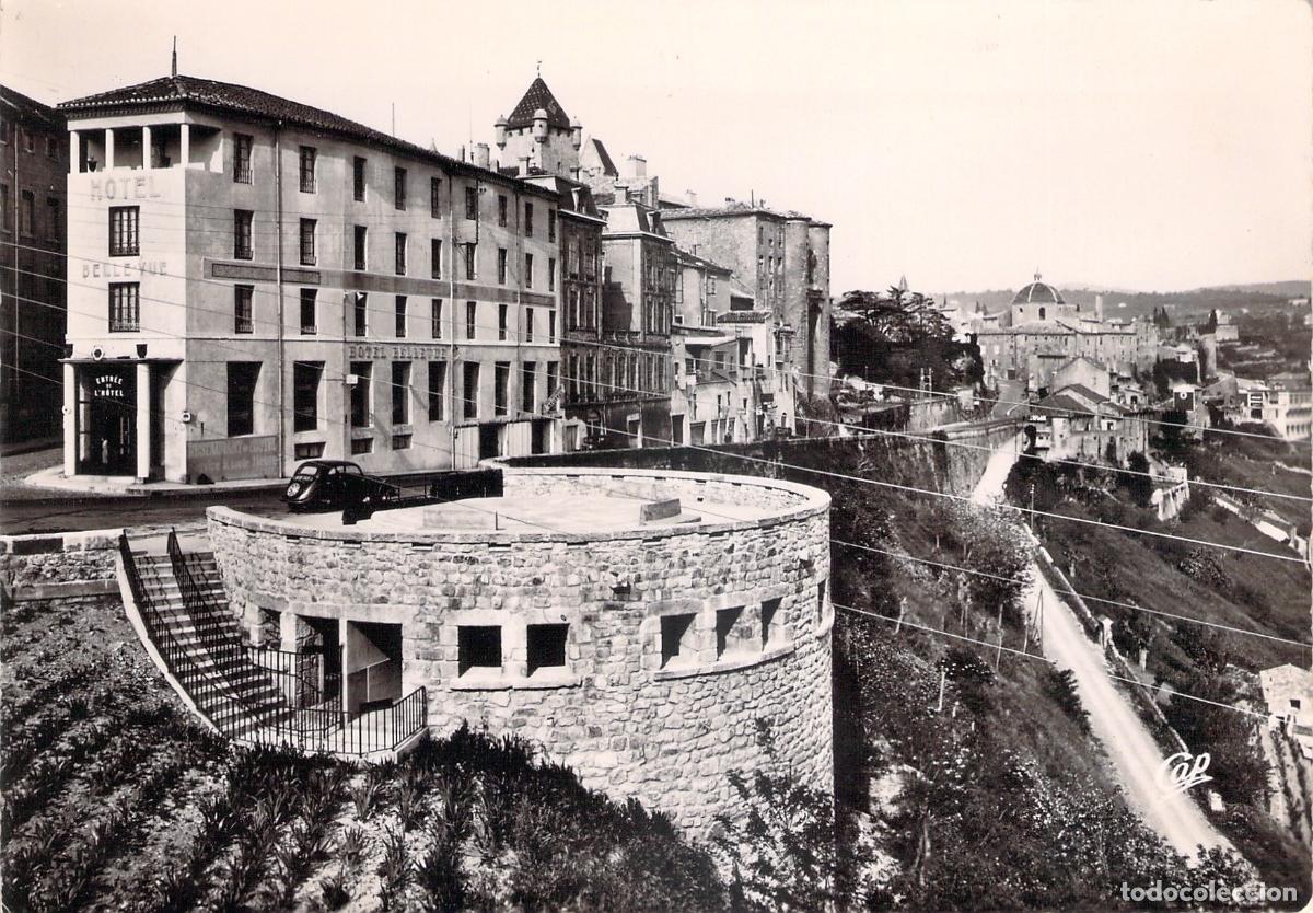 Postales: Postal de Aubenas - La Nueva Rotonda y las Murallas