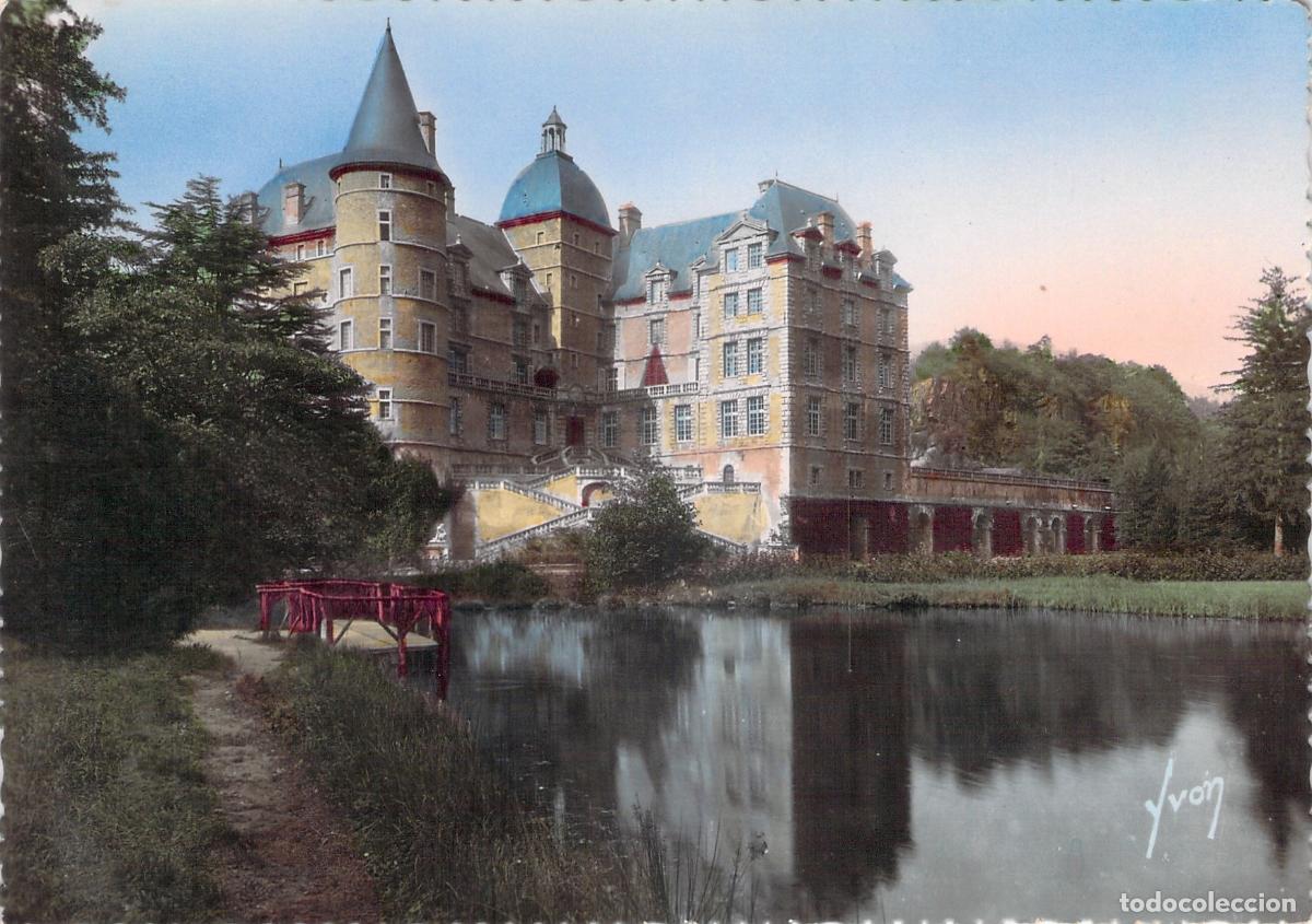 Postales: Postal del Castillo de Vizille en Is&egrave;re, Francia