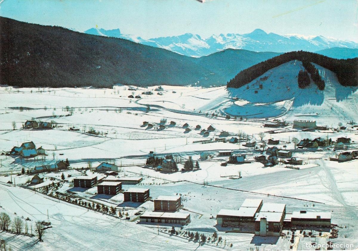 Postales: Postal de Autrans Is&egrave;re Francia Vista A&eacute;rea Paisaje de Invierno