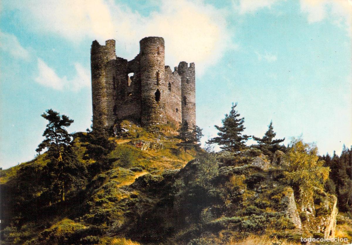 Postales: Postal Castillo de Alleuze cerca de Saint-Flour Cantal Francia