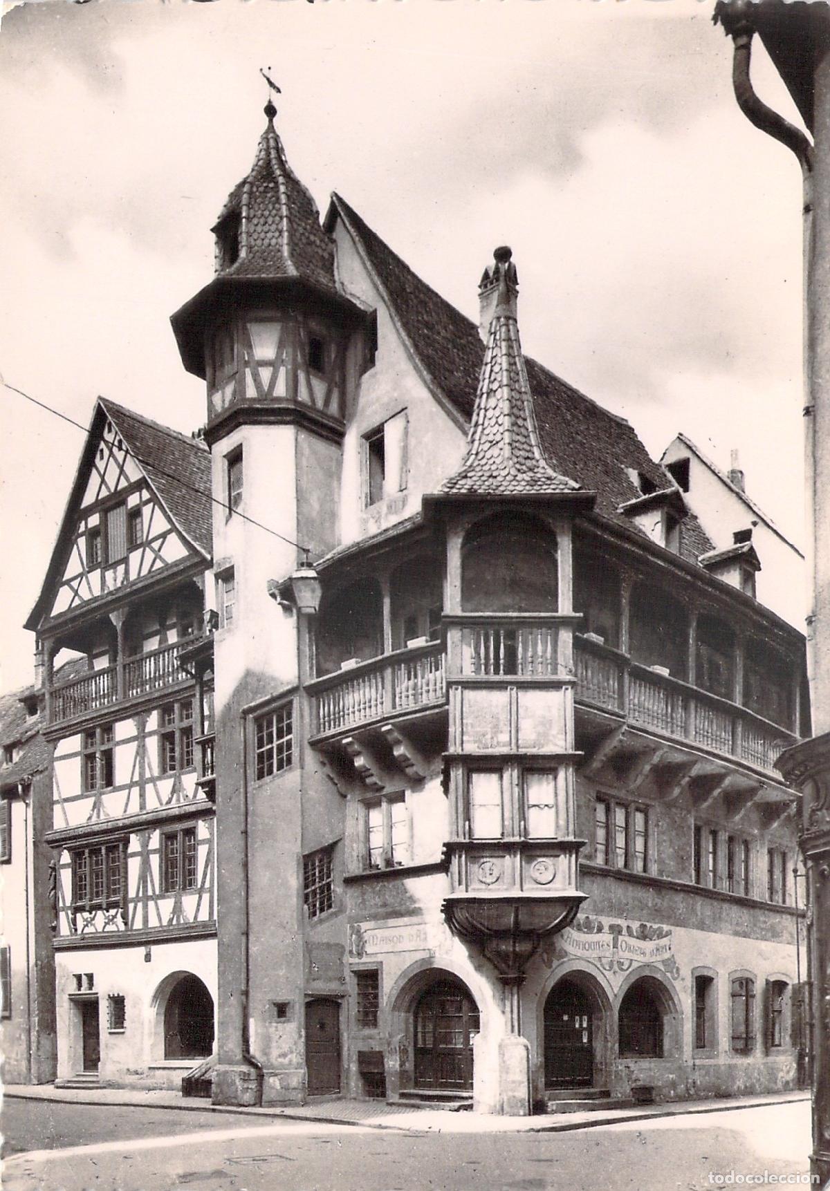 Postales: Postal de la Famosa Maison Pfister en Colmar, Alsacia