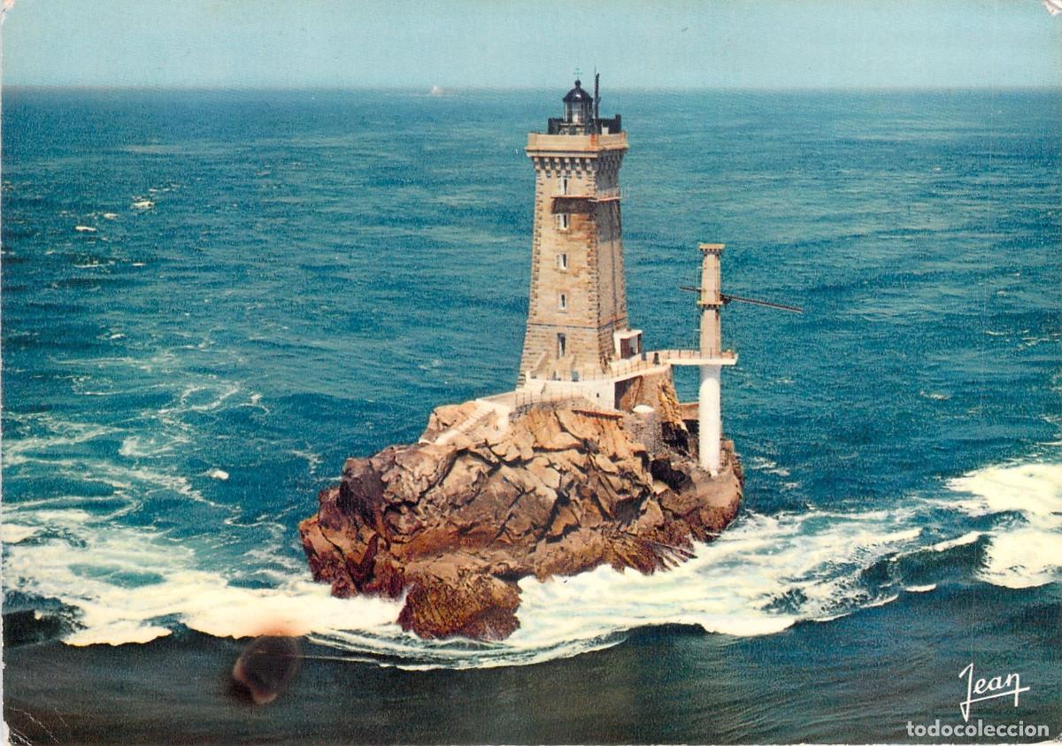 Postales: Postal Faro de la Vieille en Pointe du Raz Breta&ntilde;a