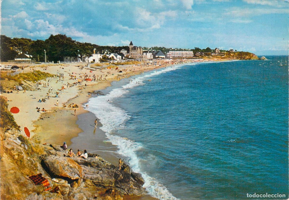 Postales: Postal Playa de Sainte-Marguerite Pornichet Costa de Amor Francia