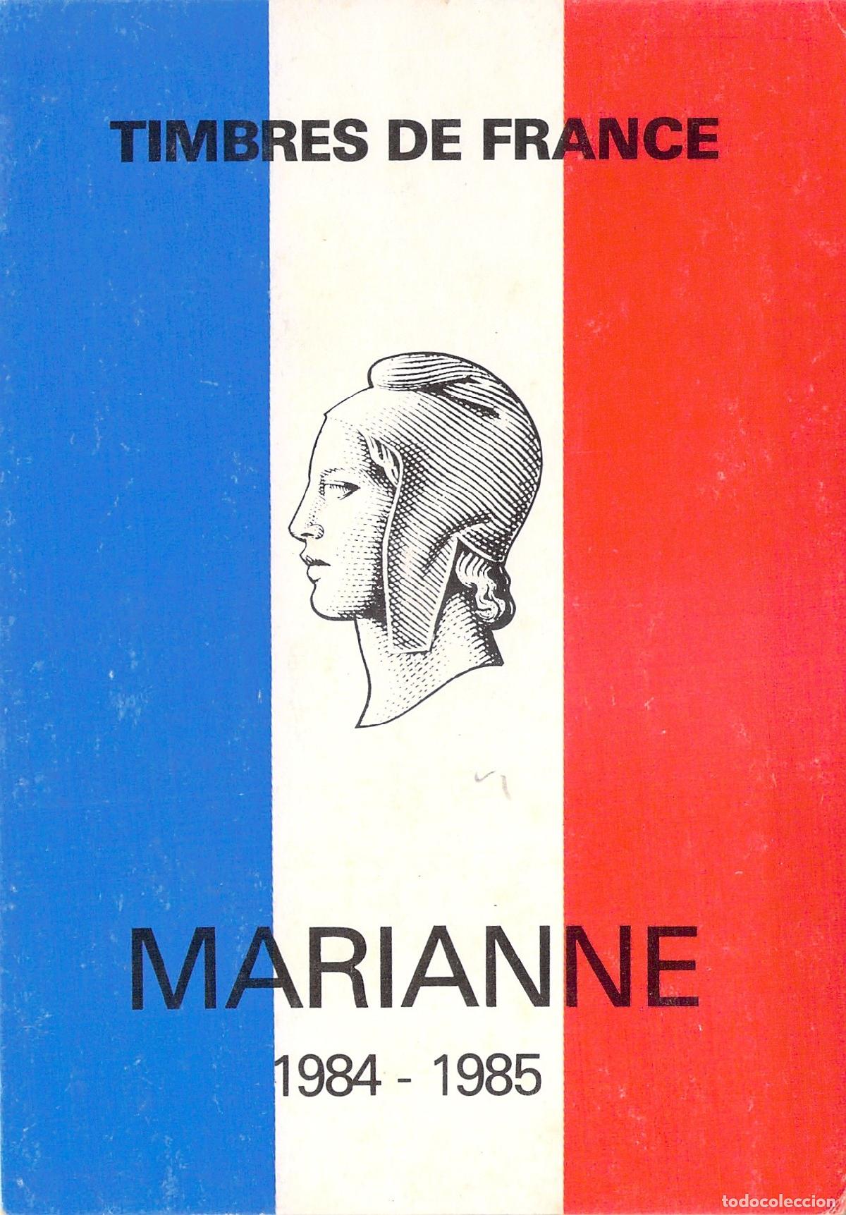 Postales: Tarjeta Postal Publicitaria Cat&aacute;logo de Sellos Francia Marianne