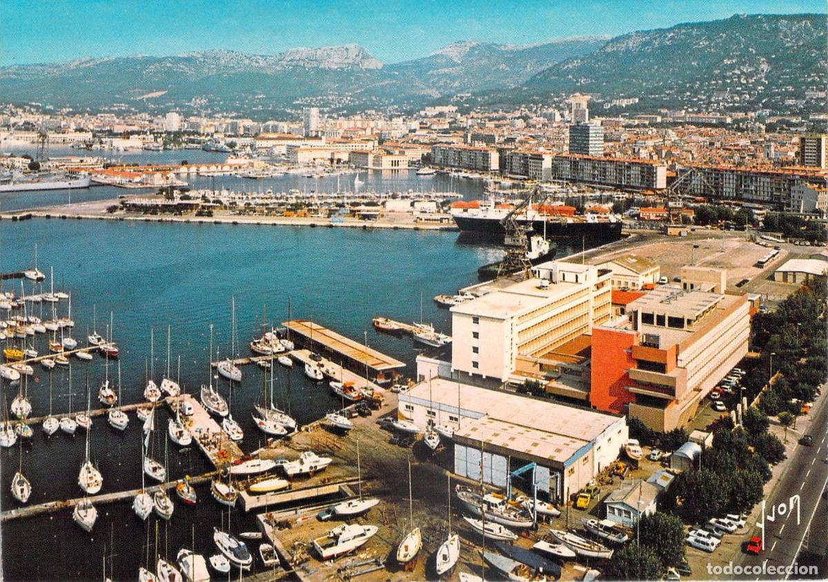 Postales: Postal de Toulon Francia y el Puerto de Plaisance