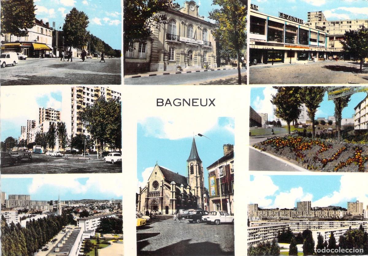 Postales: Postal Multivista de la Ciudad de Bagneux Francia