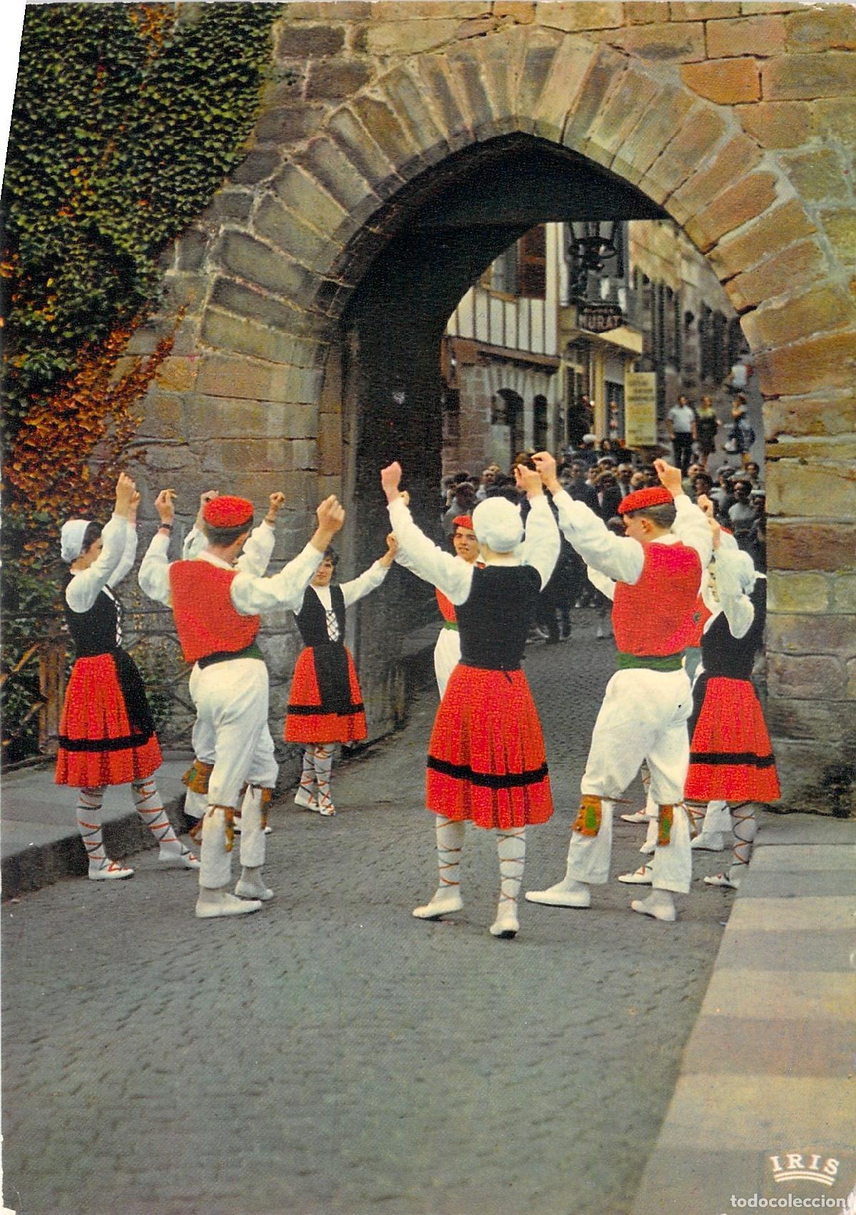 Postales: Postal de Folclore Vasco Fandango Saint-Jean-Pied-de-Port