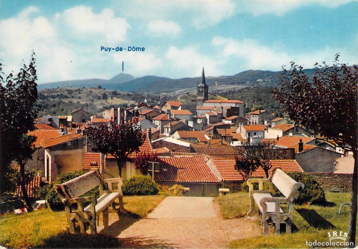 Postales: Postal de Ch&acirc;tel-Guyon con vista de Vieux Ch&acirc;tel y el Puy-de-D&ocirc;me