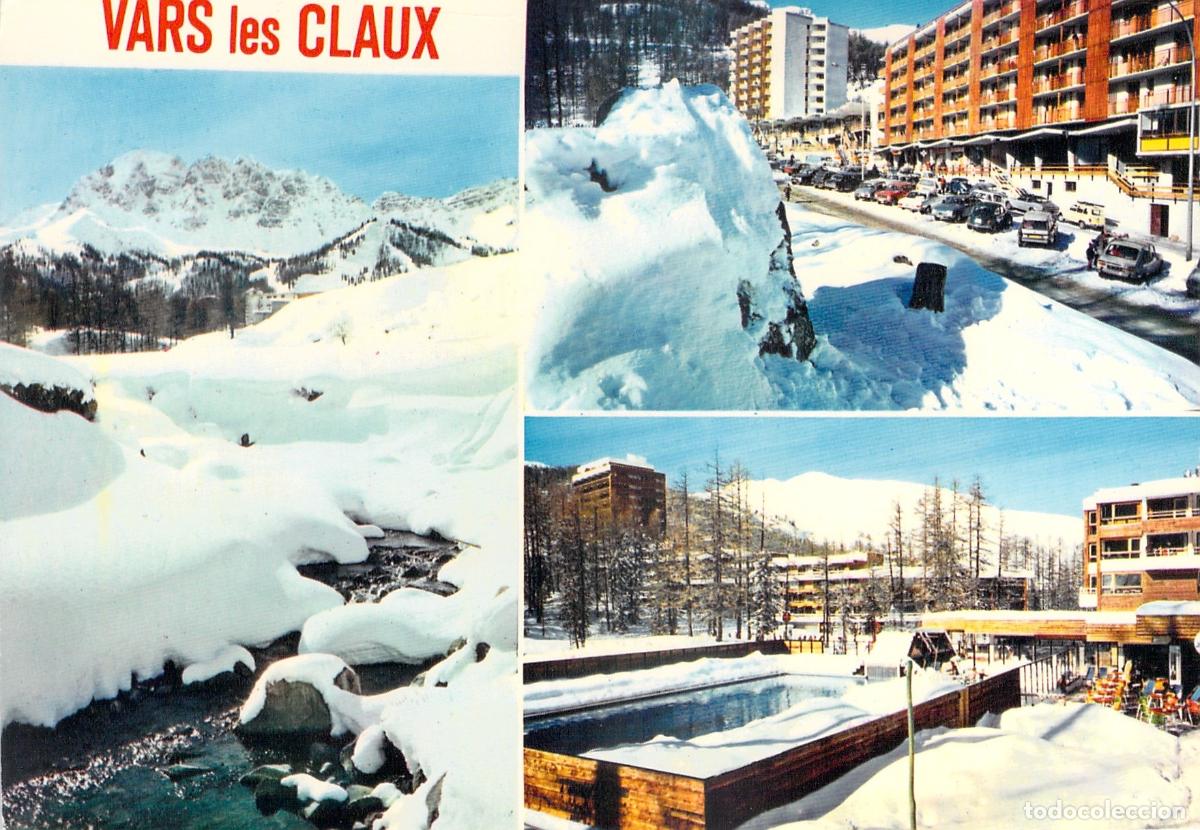 Postales: Postal Multivista Vars les Claux Estaci&oacute;n de Esqu&iacute; Alpes