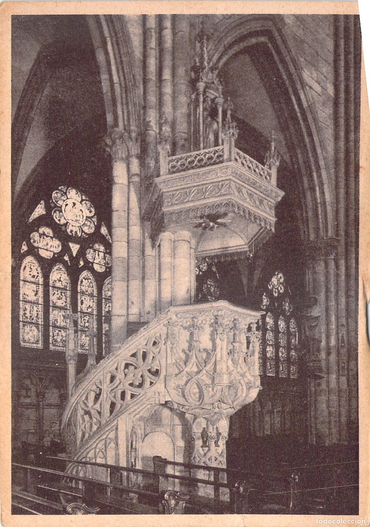 Postcards: Postal del P&uacute;lpito de la Catedral de Friburgo Alemania
