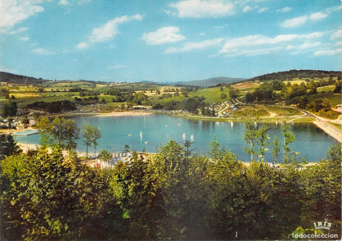 Postais: Postal del Lago de Saint-R&eacute;my-sur-Durolle en Auvergne