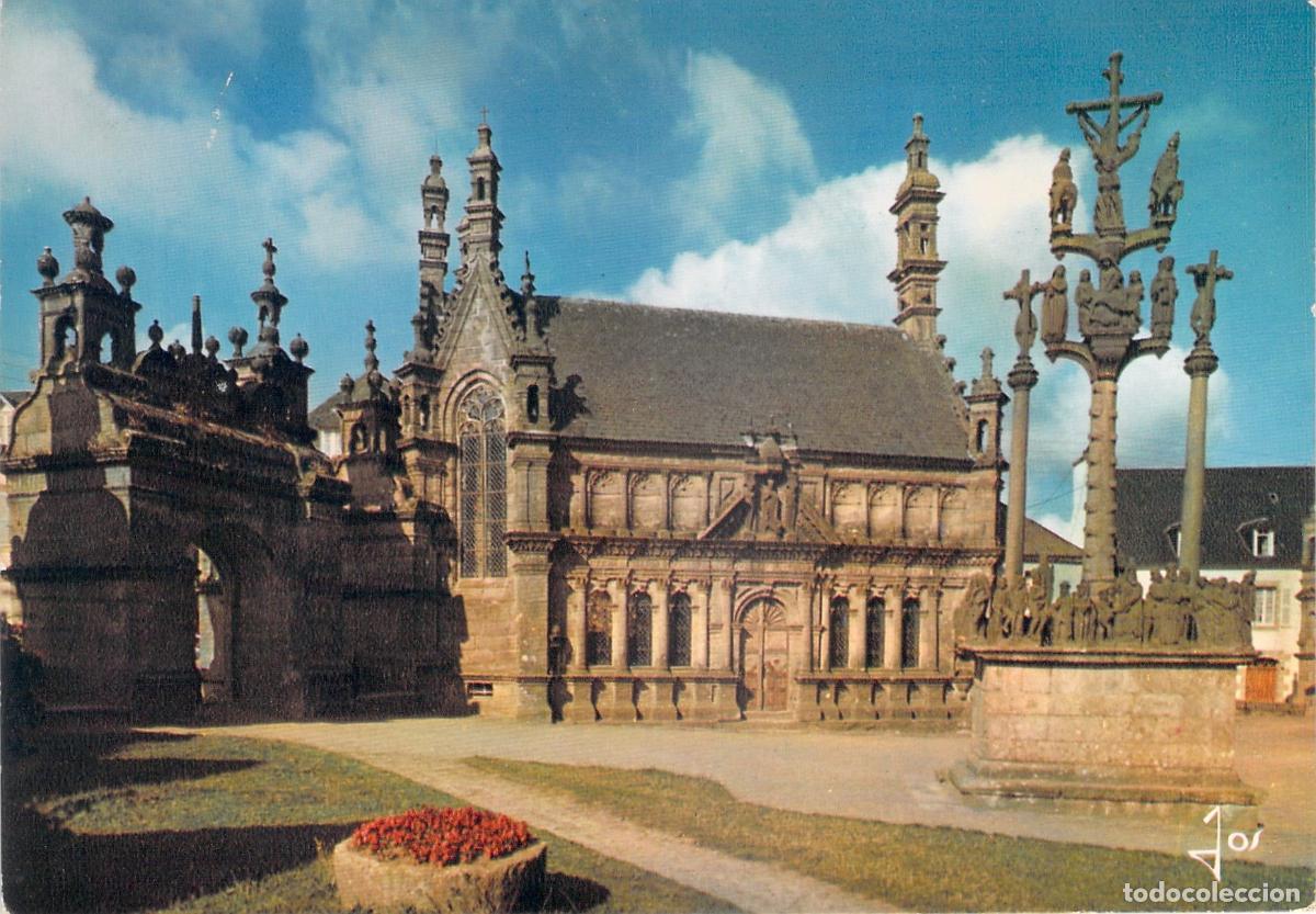 Postais: Postal de Saint-Th&eacute;gonnec Breta&ntilde;a Calvario y Osario