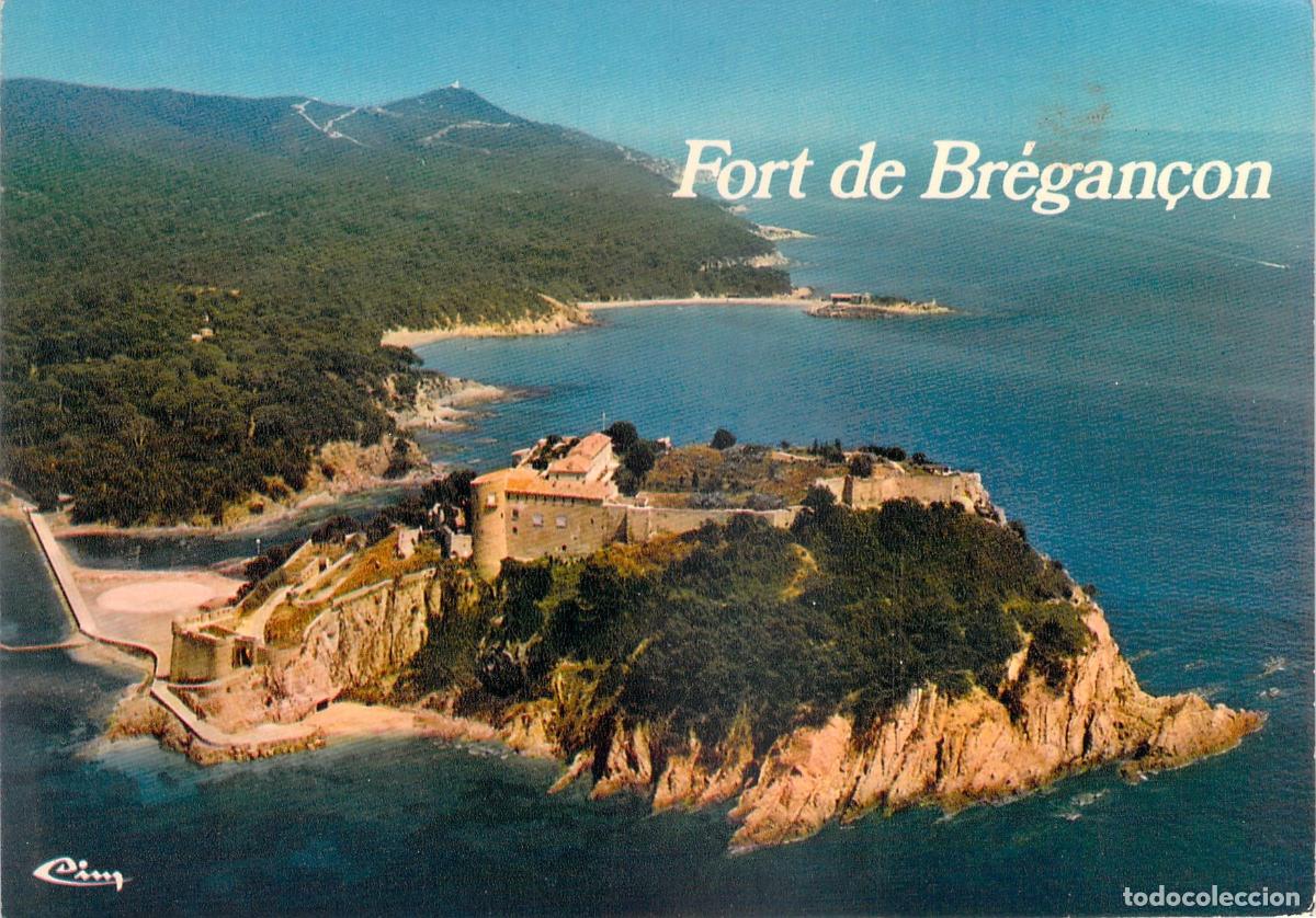 Postais: Postal de la Vista A&eacute;rea del Fort de Br&eacute;gan&ccedil;on