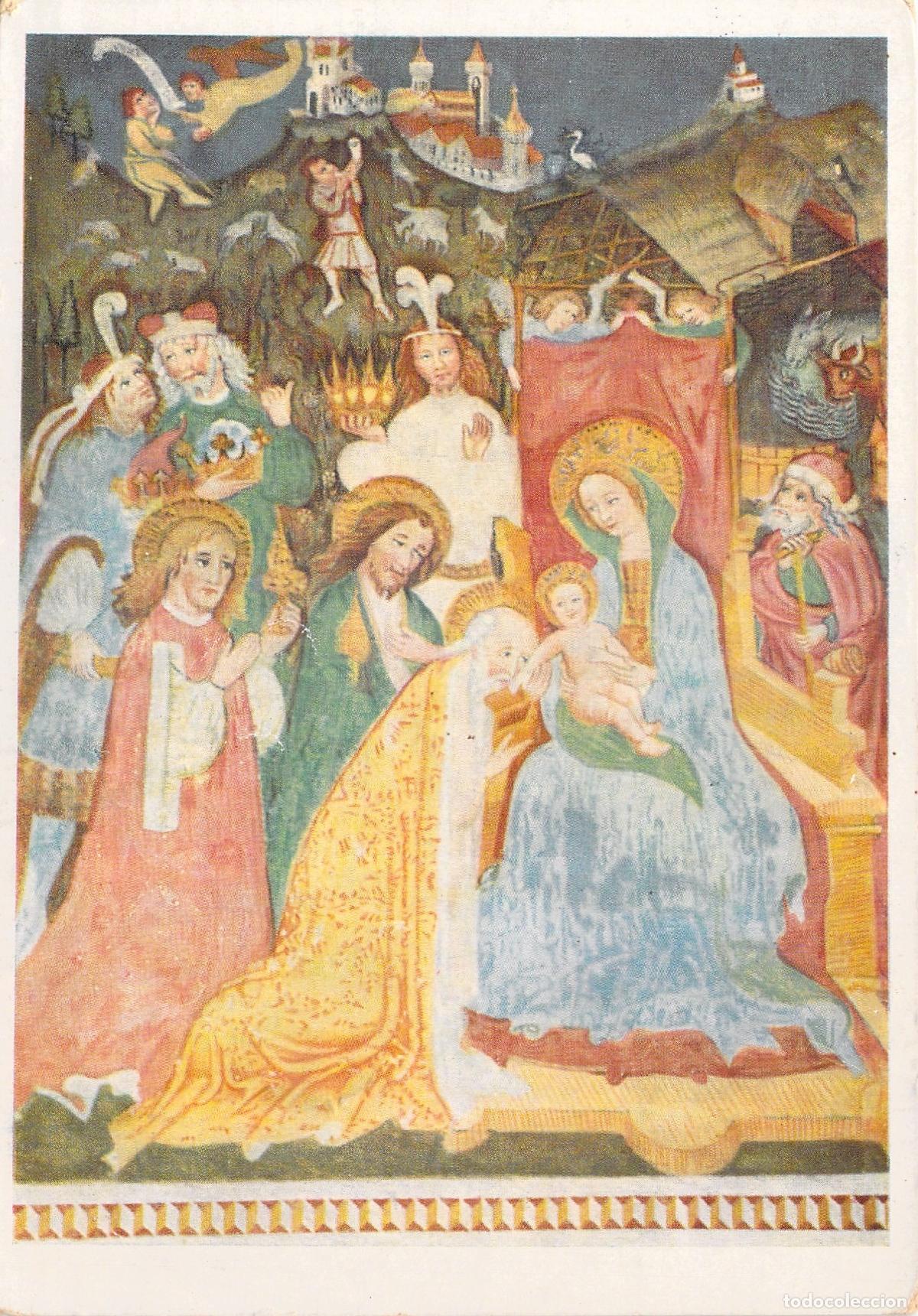 Postais: Postal de la Adoraci&oacute;n de los Reyes en St. Gandolf