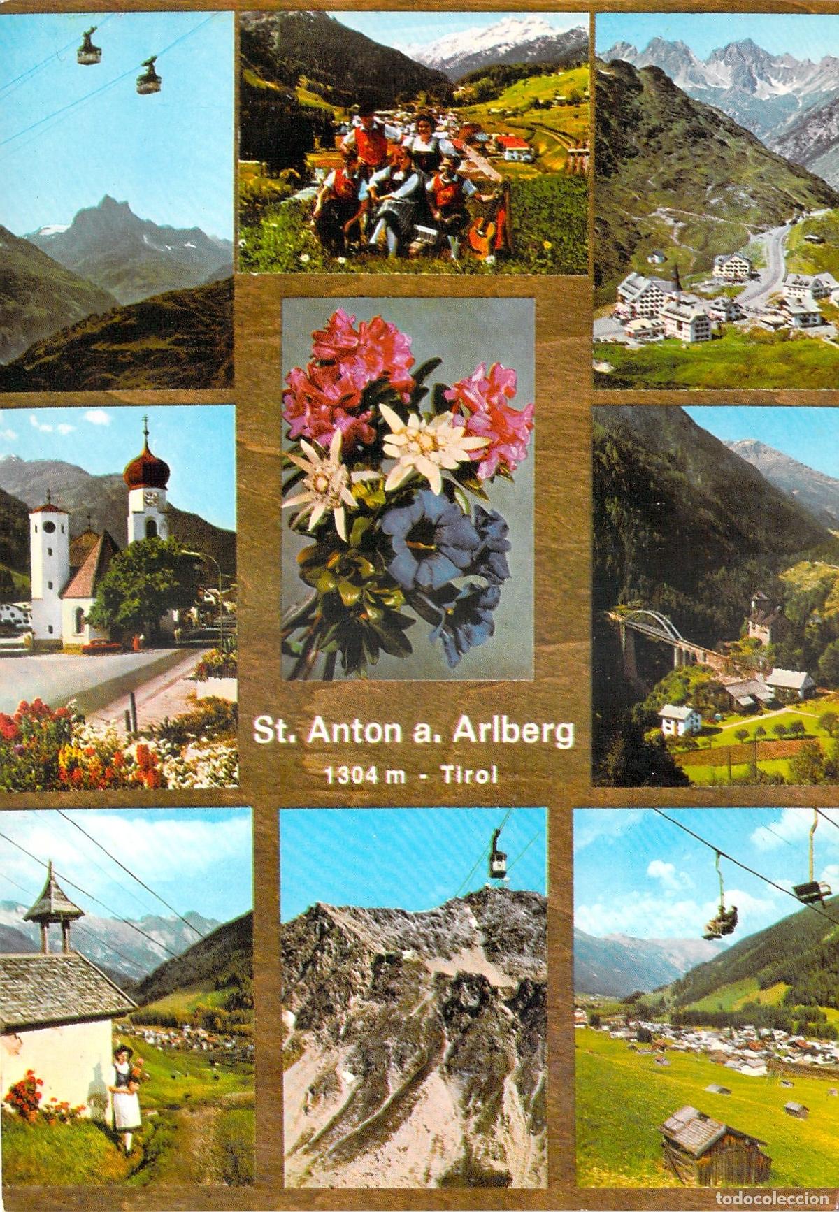 Postais: Postal de St. Anton am Arlberg Tirol Austria con Vistas Alpinas
