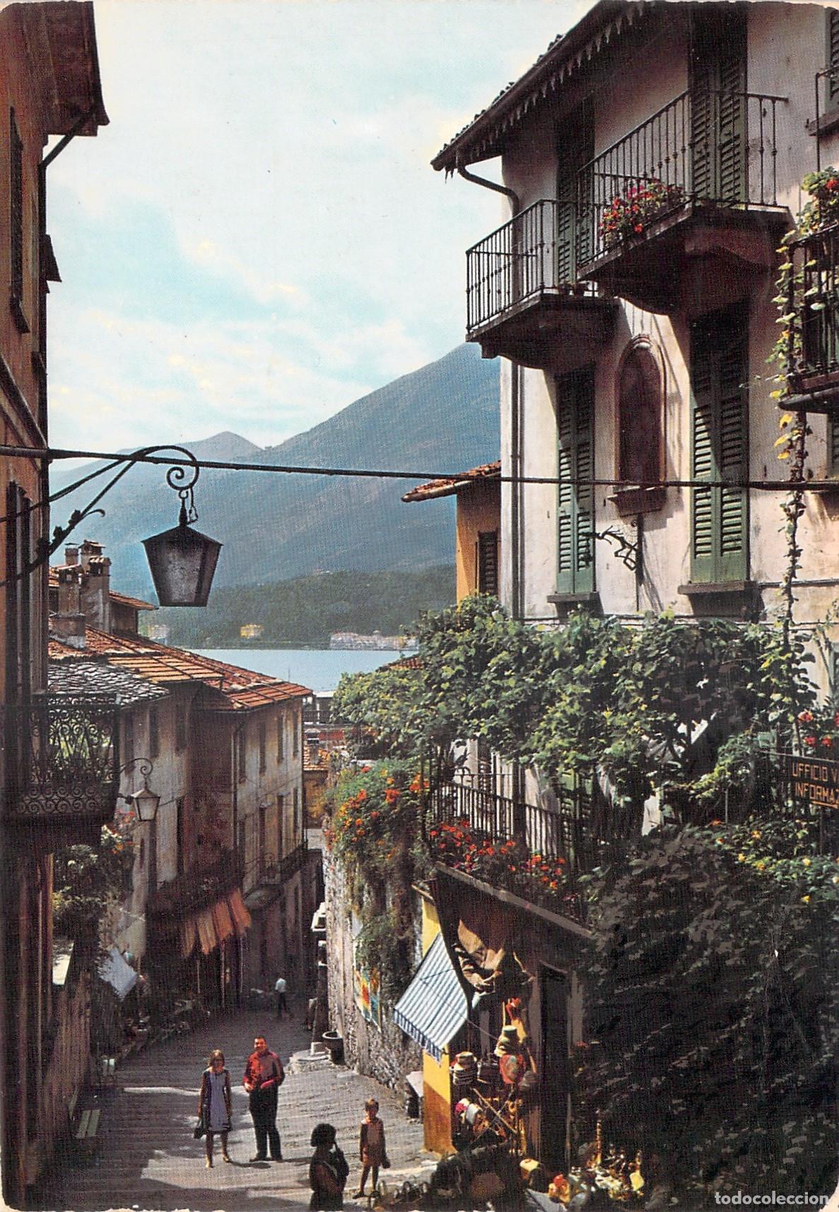 Postais: Postal Bellagio Lago de Como Subida Serbelloni Italia