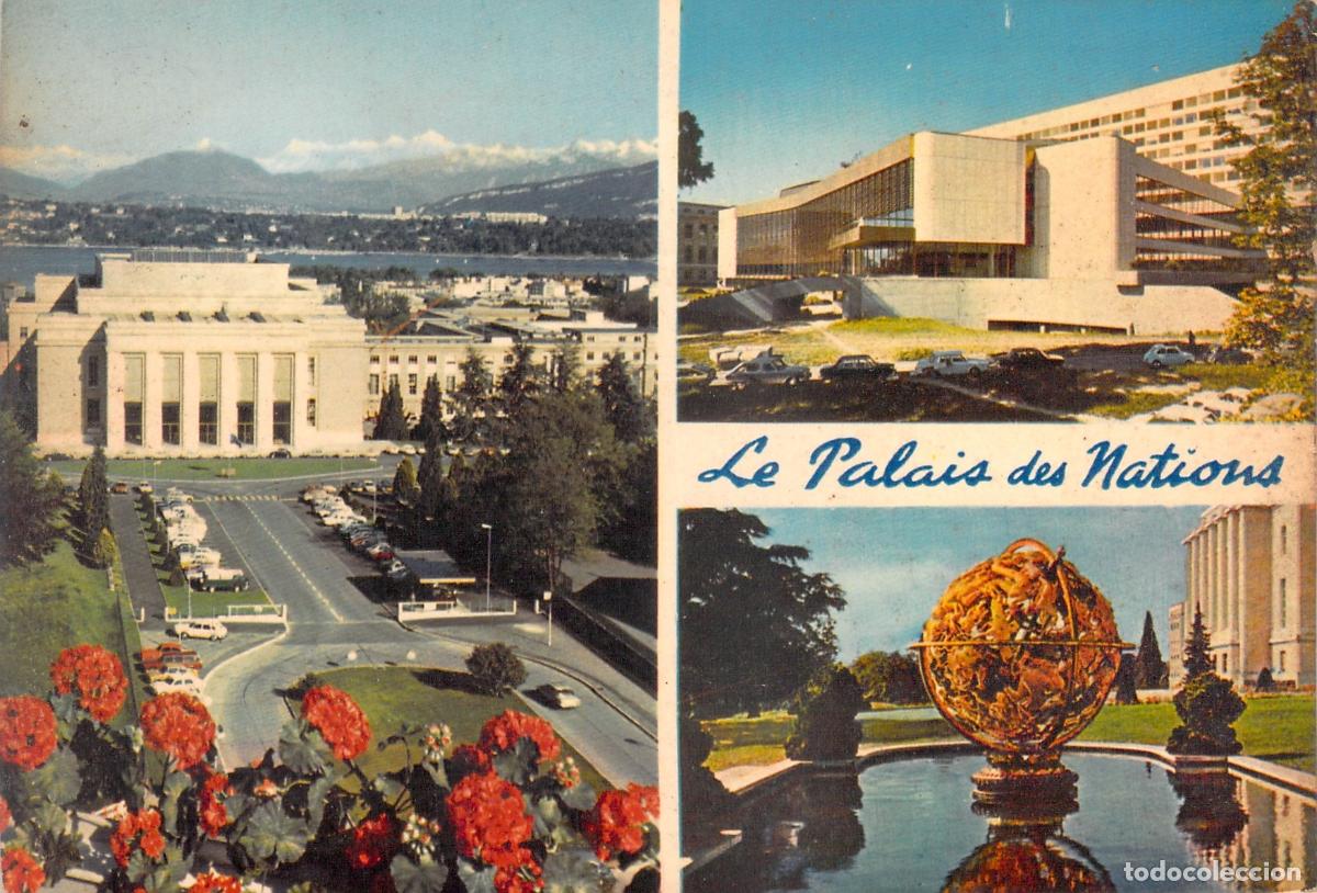 Postais: Postal de Ginebra Suiza Palais des Nations y Museo de Historia