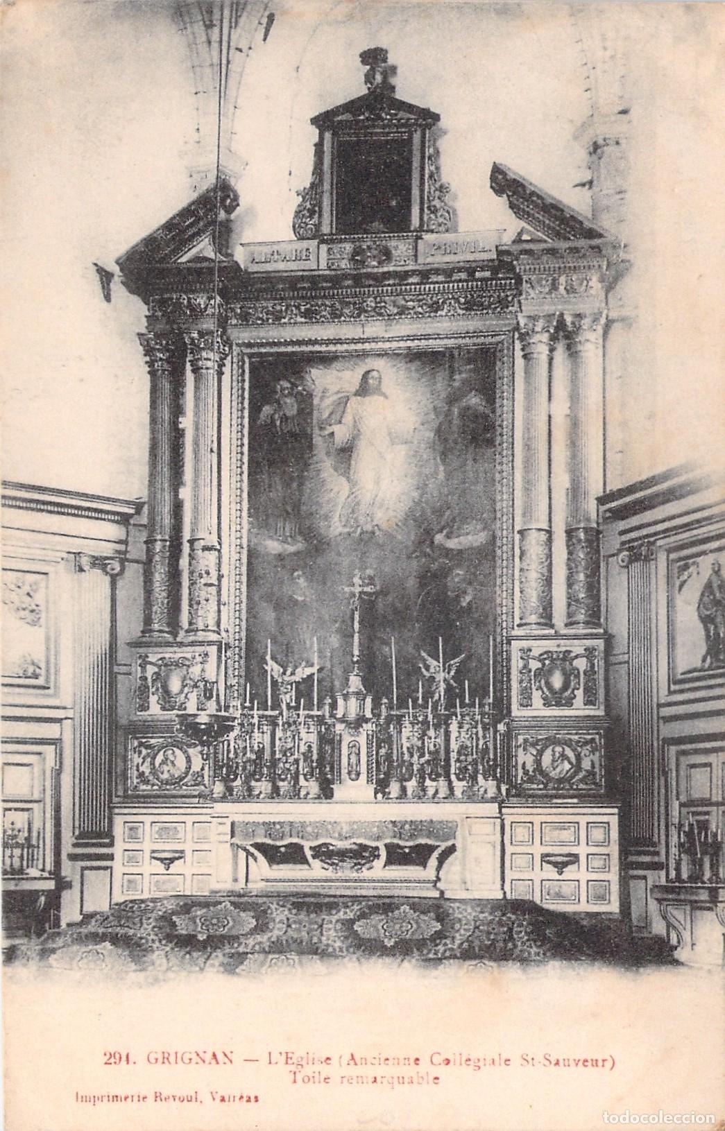 Cartes Postales: Postal de la Colegiata de San Salvador en Grignan