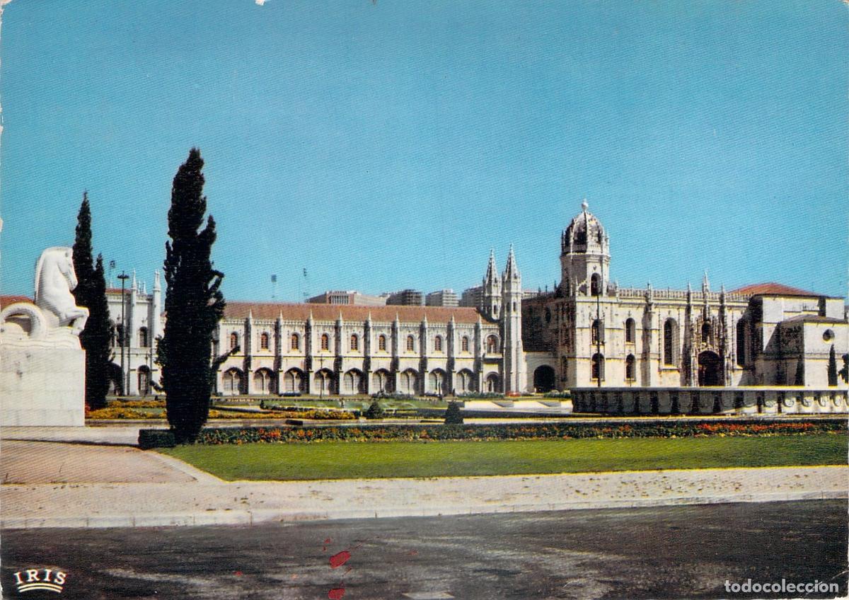 Postales: Postal de Lisboa Monasterio de los Jer&oacute;nimos Portugal