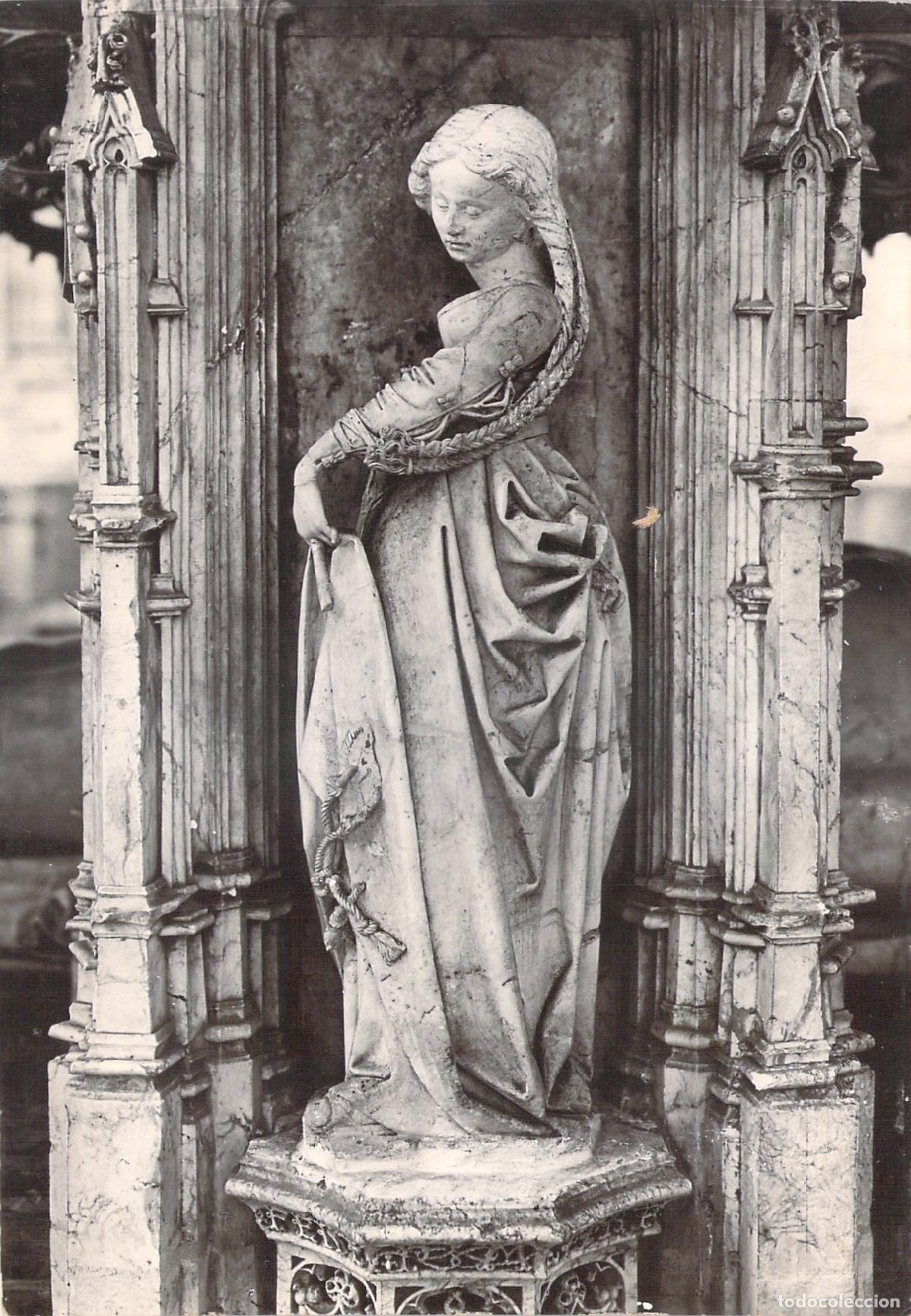 Postales: Postal Escultura de Tumba en Iglesia de Brou Bourg-en-Bresse