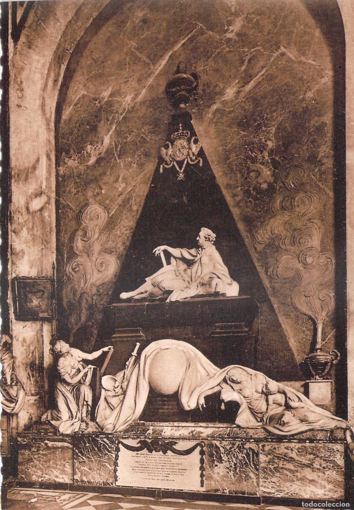 Postales: Postal del Mausoleo de Estanislao en Iglesia de Bonsecours, Nancy