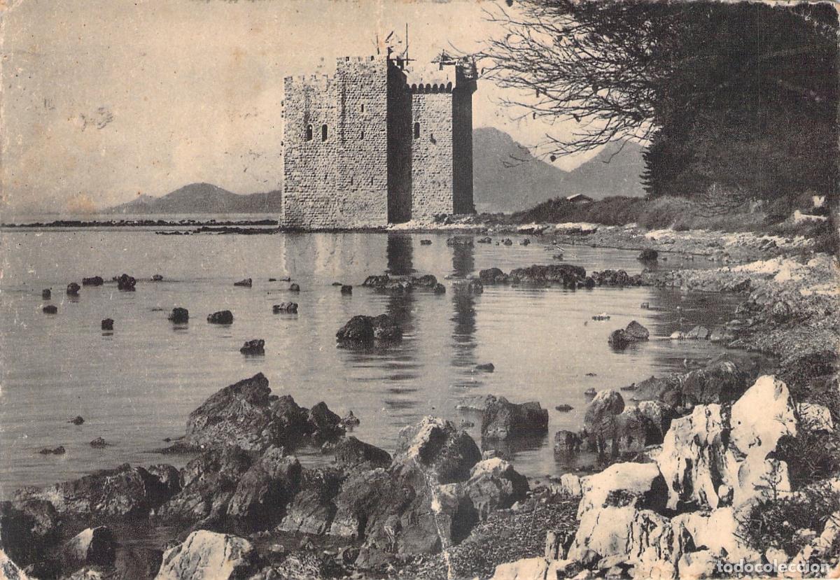 Postales: Postal del Castillo Saint-Honorat, Islas L&eacute;rins, Cannes